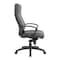 Officesource Contour Collection Executive High Back With Black Frame 489LBK - alternate 2